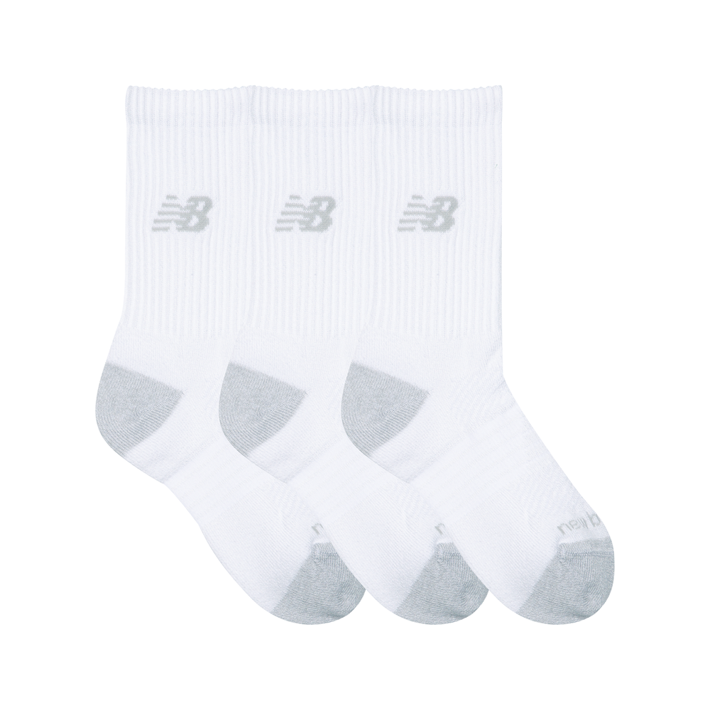 Dětské ponožky New Balance LAS35126WT – bílé
