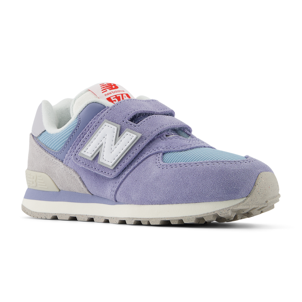 Dětské boty New Balance PV574BLG – fialové