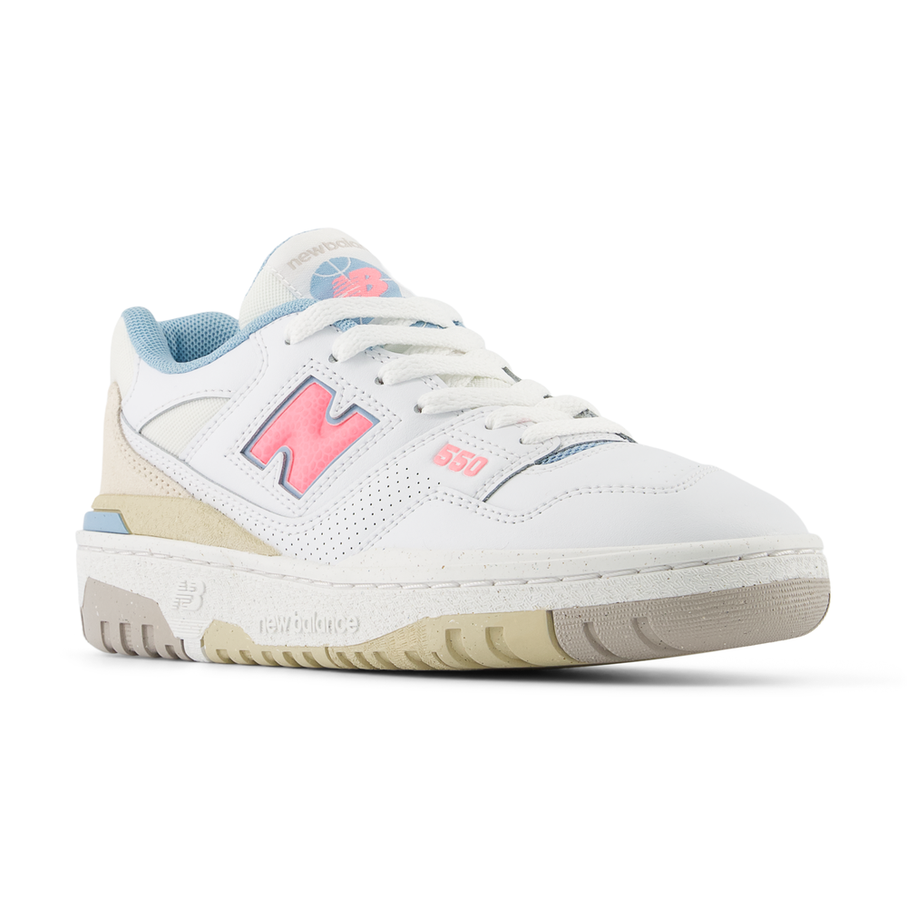 Dětské boty New Balance GSB550EP – bílé
