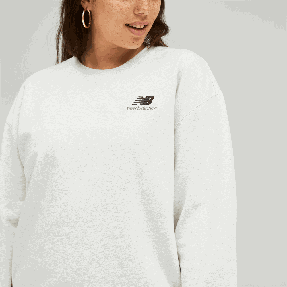 Unisex mikina New Balance UT21501SAH - šedé