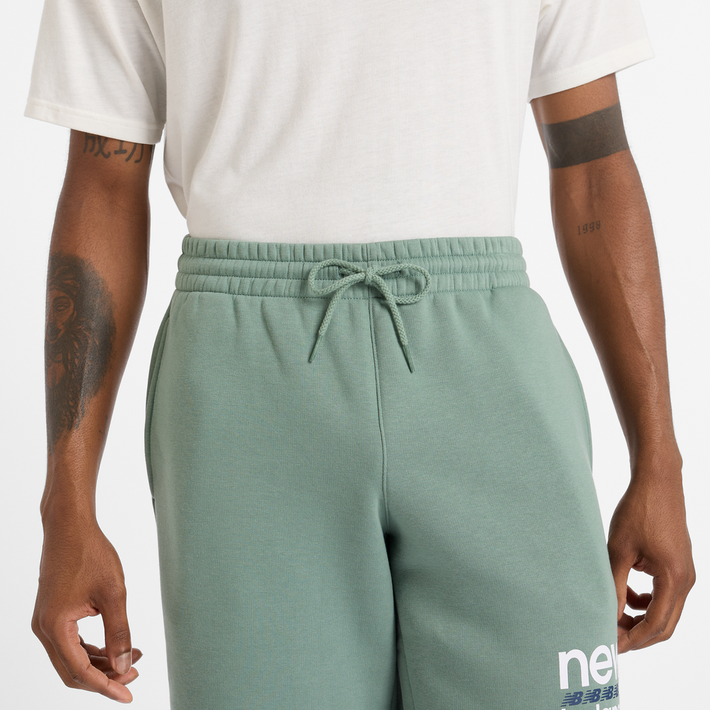 Pánské šortky New Balance MS51940DKJ – mátové