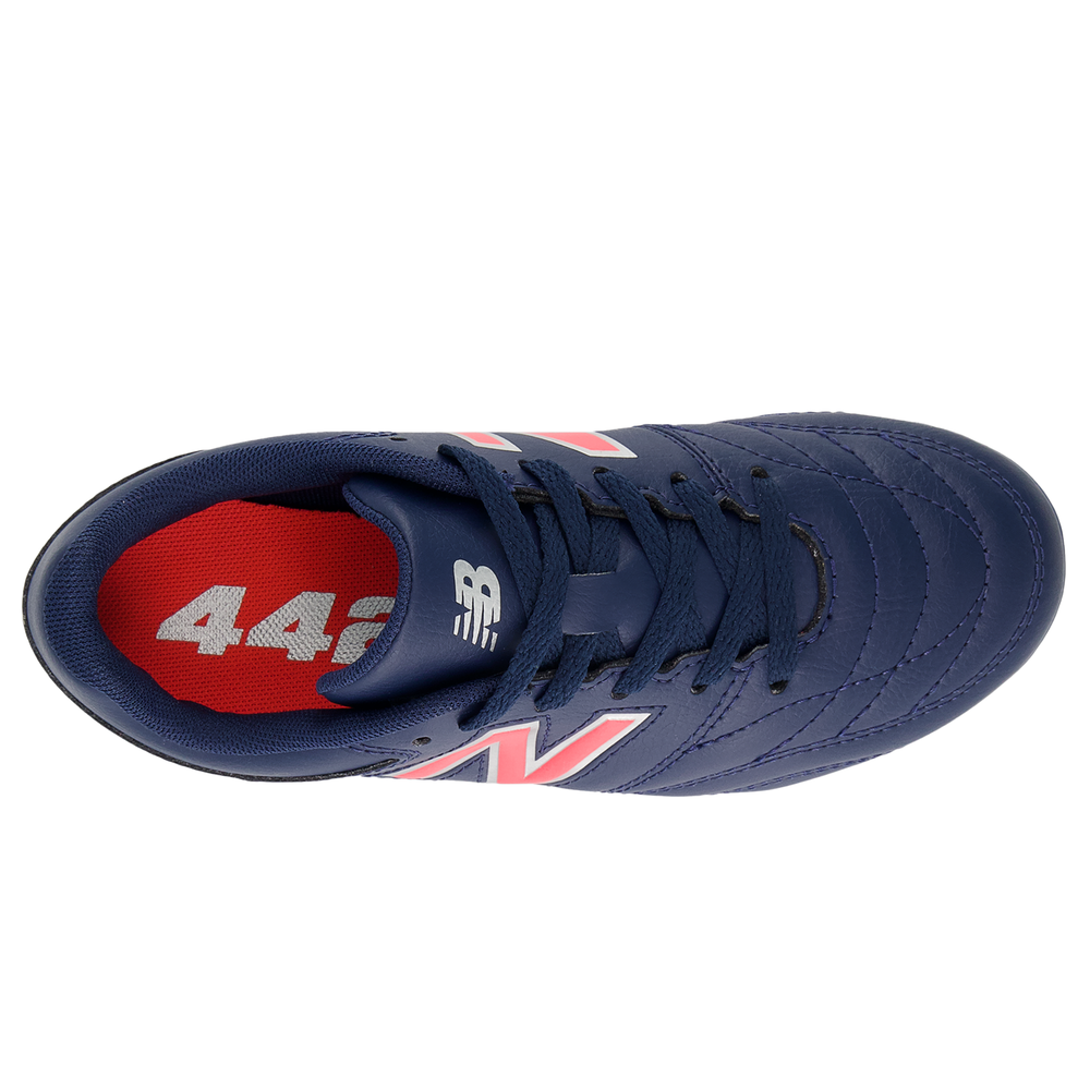 Dětské kopačky New Balance 442 ACADEMY JNR FG V2 JS43FMP2 – tmavomodrá