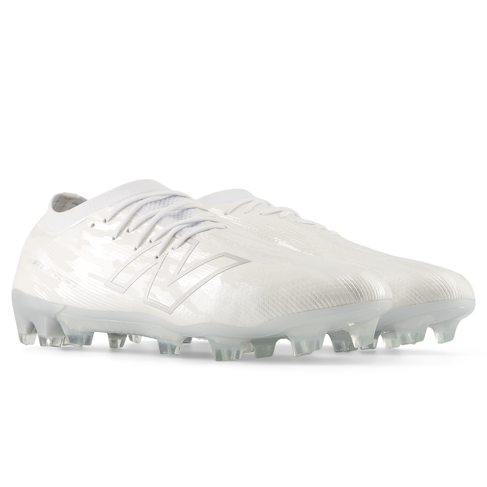 Pánské kopačky New Balance FURON ELITE FG V8 UF1F799 – bílé