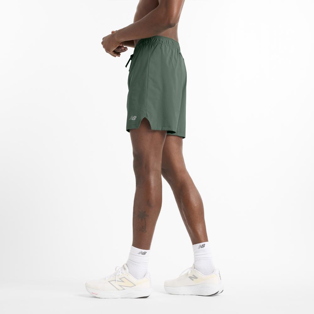 Pánské šortky New Balance MS41283DKJ – zelené