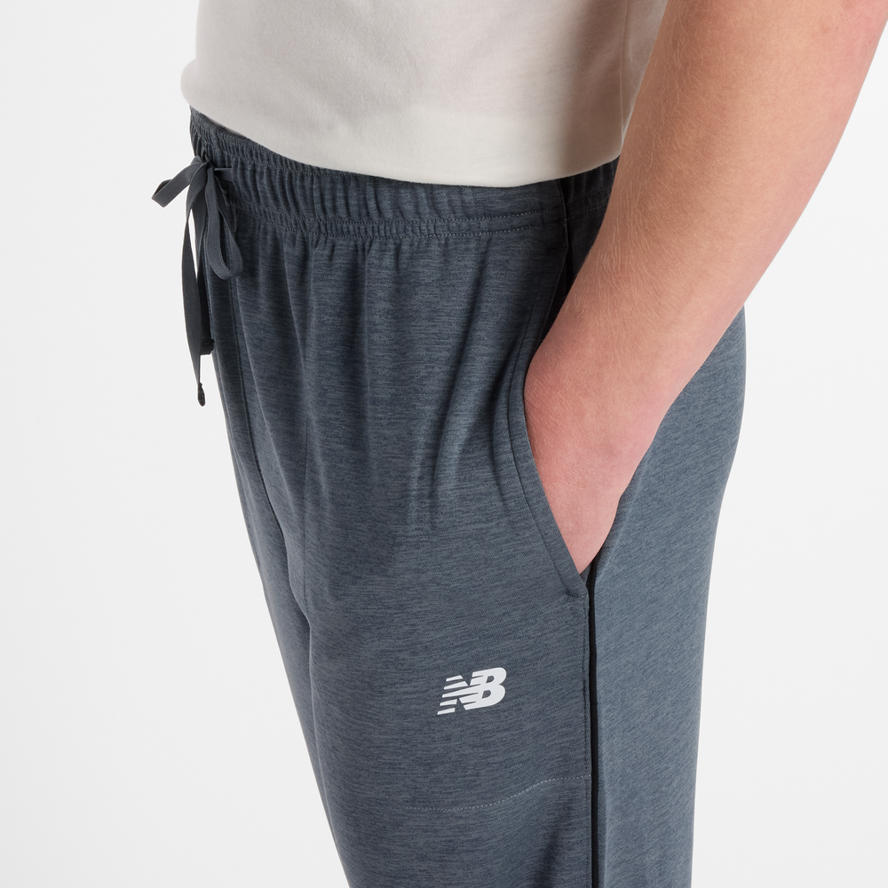 Pánské kalhoty New Balance MP51905GT – šedé
