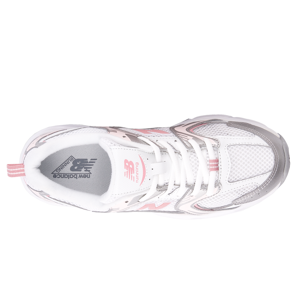 Dětské boty New Balance GR530EC – bílé