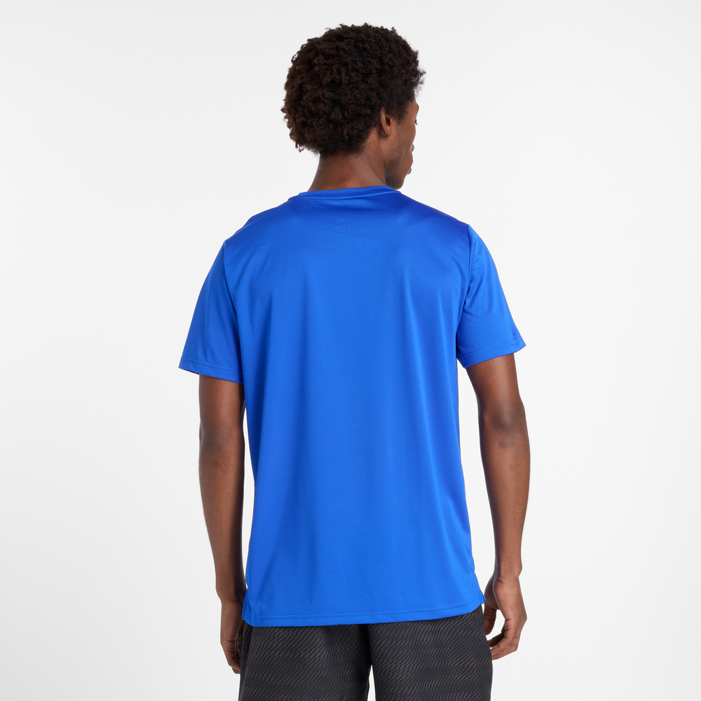 Pánské tričko New Balance MT41222BUM – modré