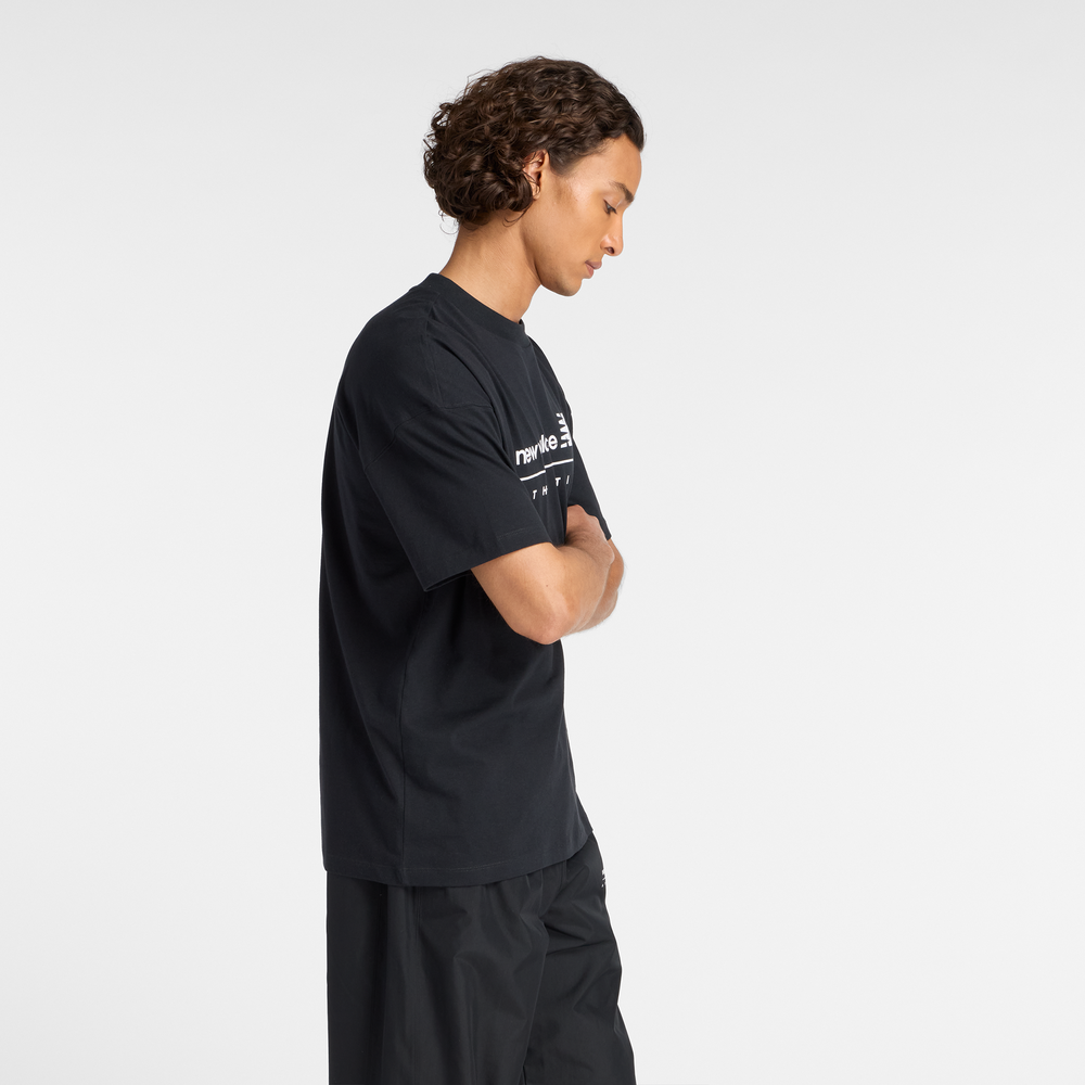 Pánské tričko New Balance MT53525BK – černé