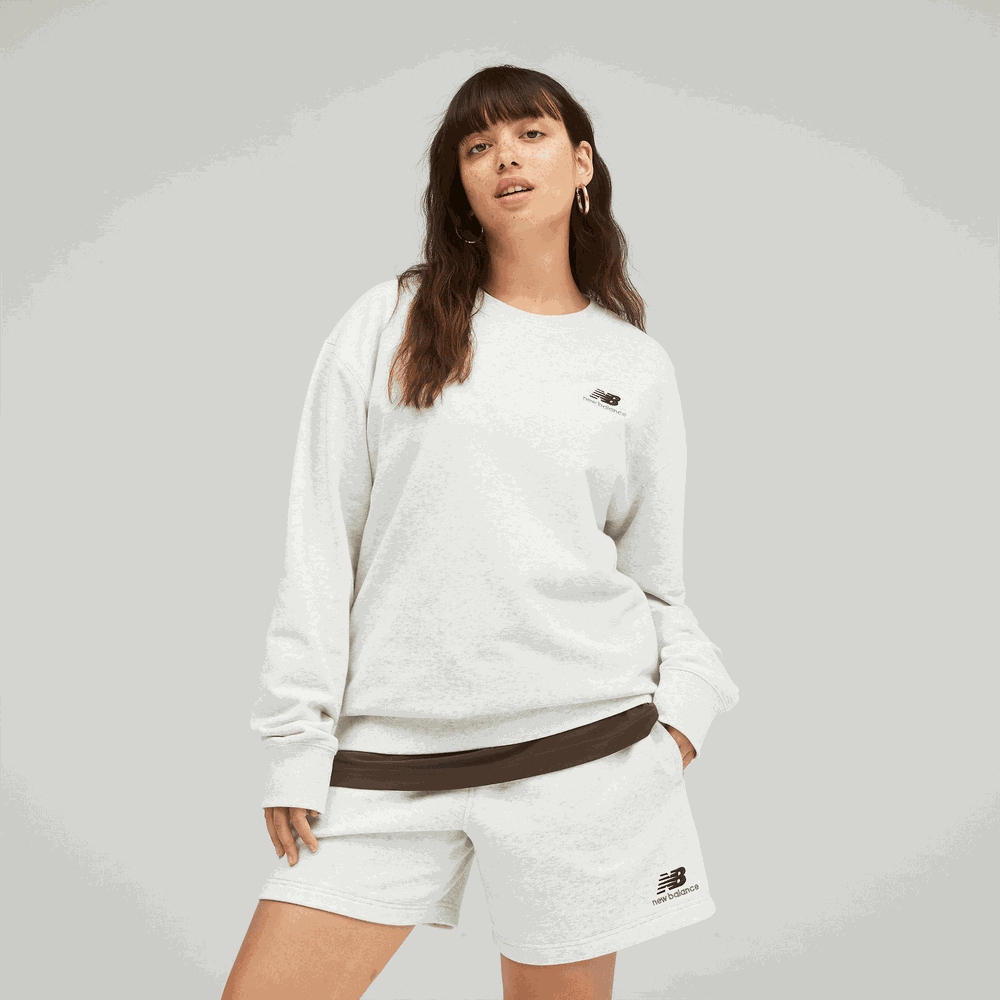 Unisex mikina New Balance UT21501SAH - šedé
