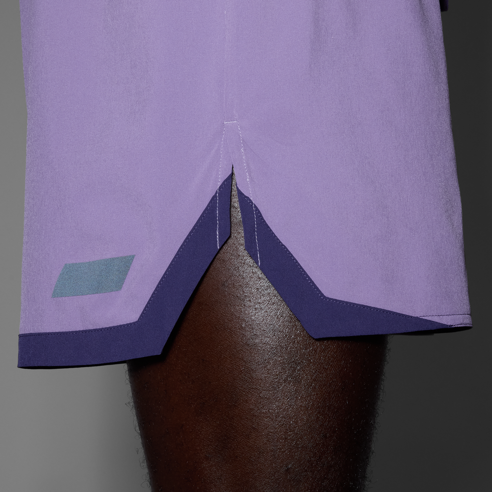 Pánské šortky New Balance MB6180TAAA5 – fialové