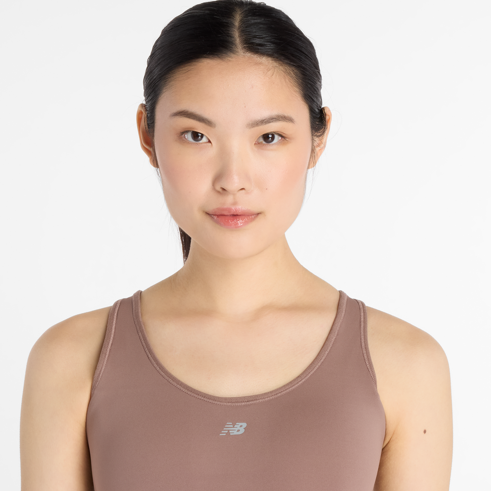Sportovní podprsenka New Balance WB51032EAS – béžové