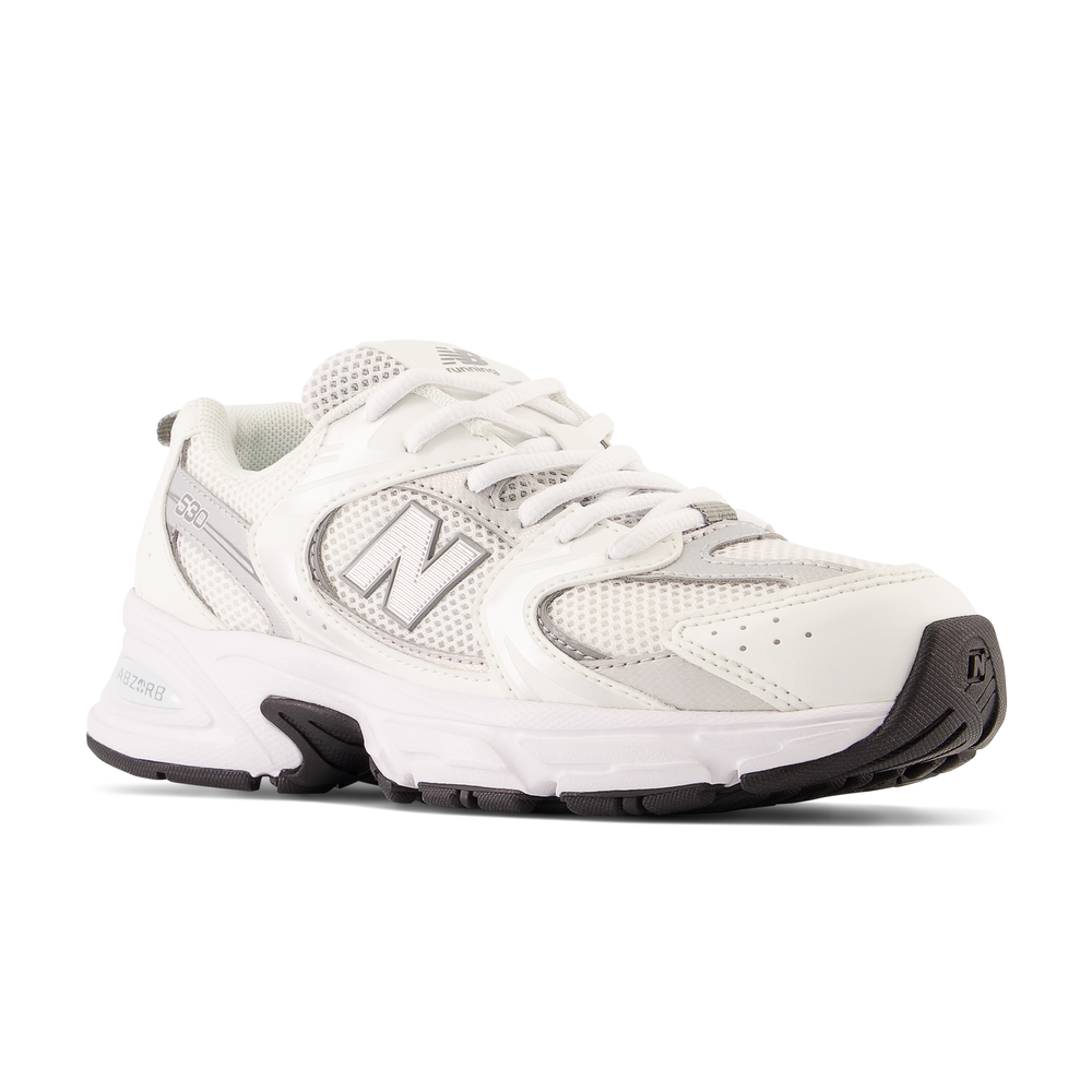 Dětské boty New Balance GR530AD – bílé