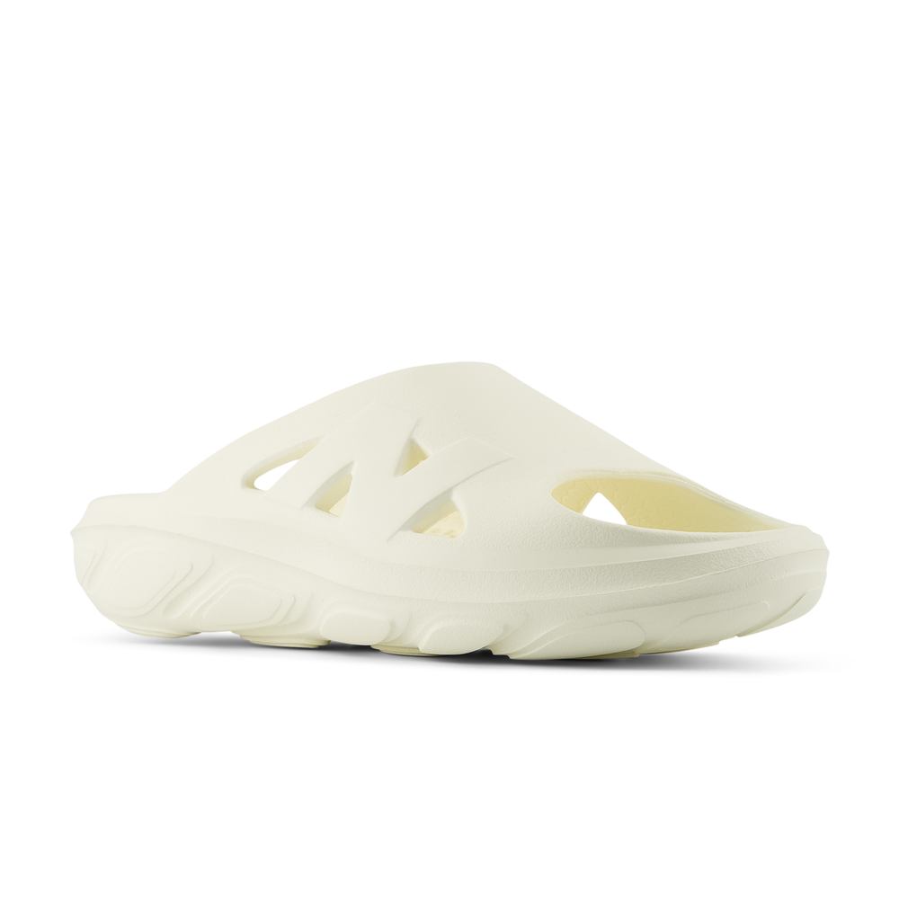 Unisex pantofle New Balance RCVRYSC1 – béžové