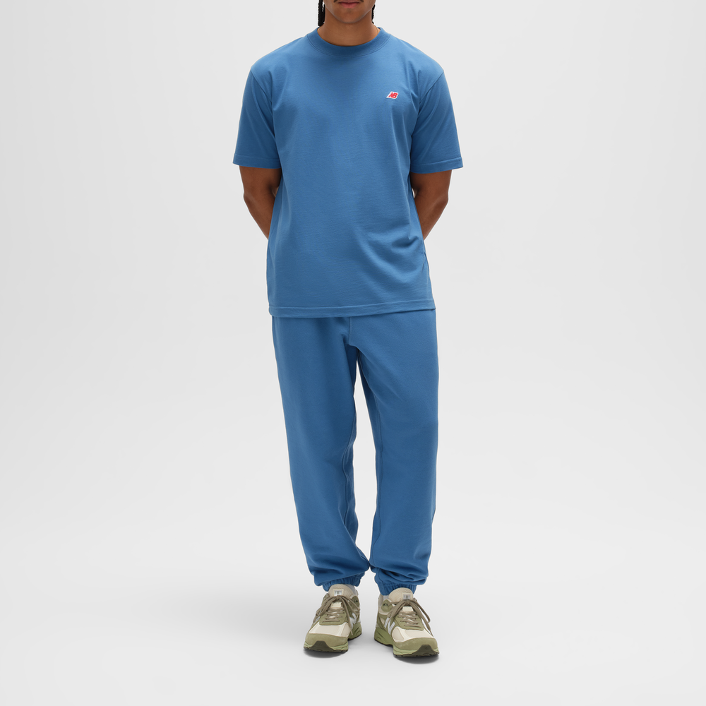 Pánské tričko New Balance MADE in USA MT43543SET – modré