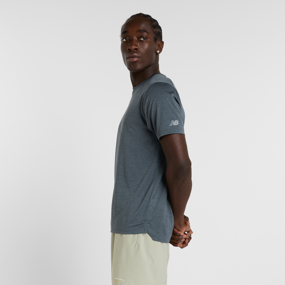 Pánské tričko New Balance MT51204GT – šedé