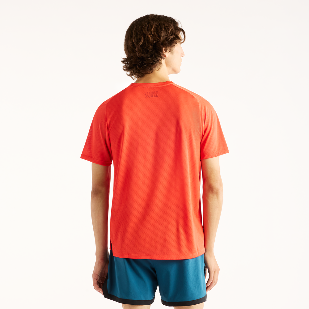 Pánské tričko New Balance RC Essential – oranžová