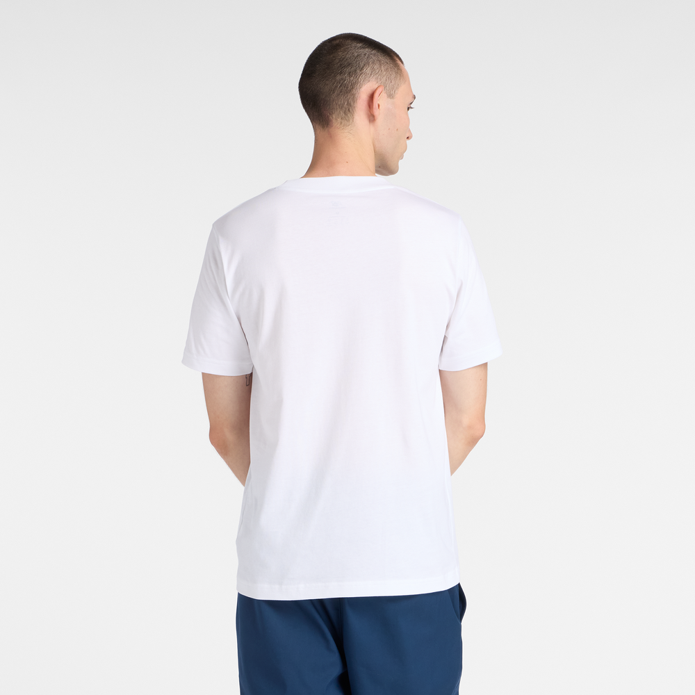 Pánské tričko New Balance MT61T2QHWT – bílé