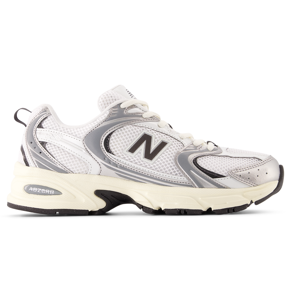 Unisex boty New Balance U530ESA – stříbrný