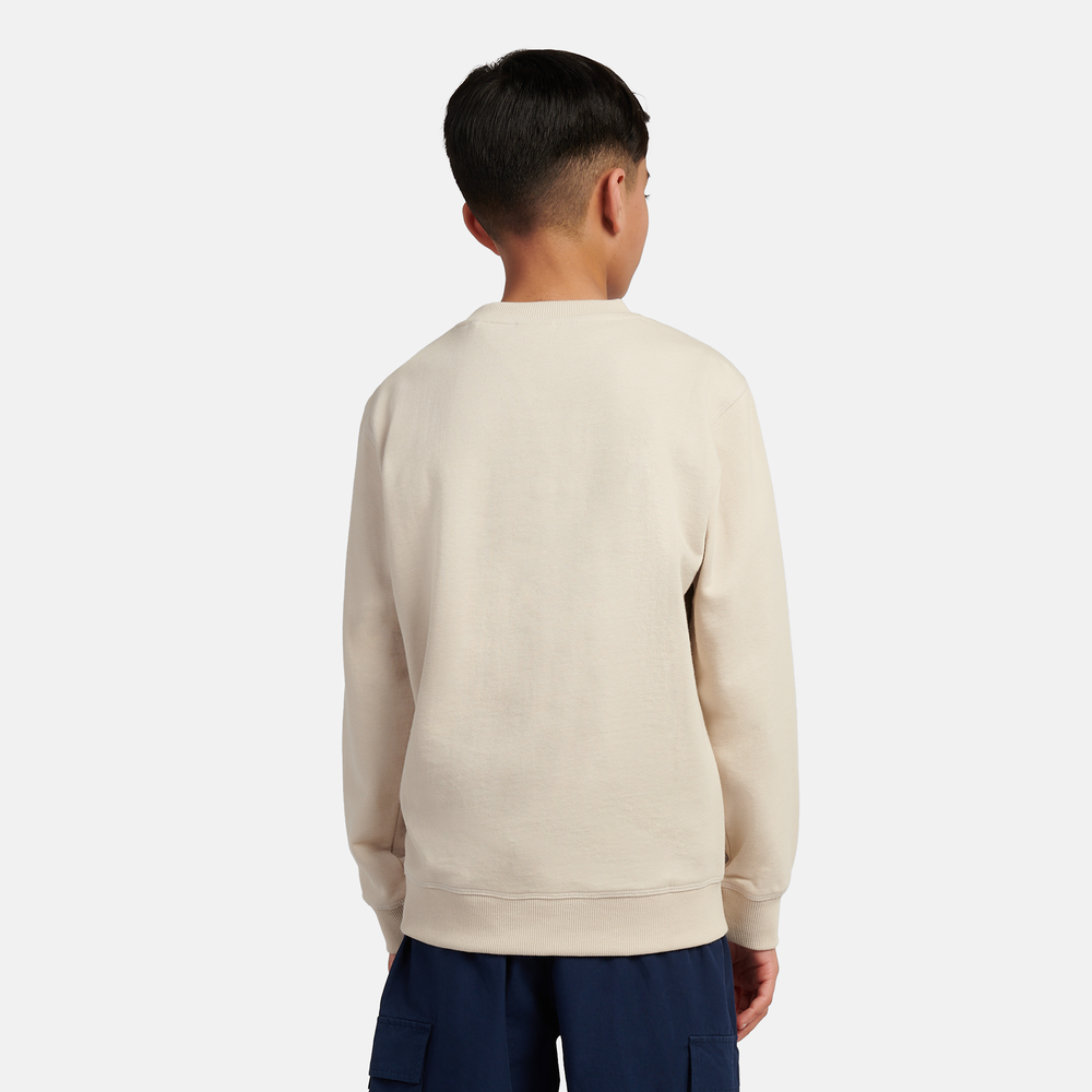 Dětská mikina New Balance LAKB0055TWF – béžové