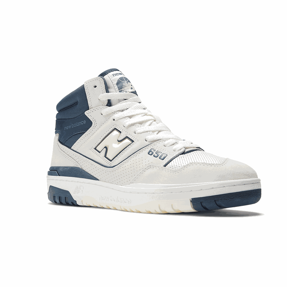 Unisex boty New Balance BB650RVN – bílé