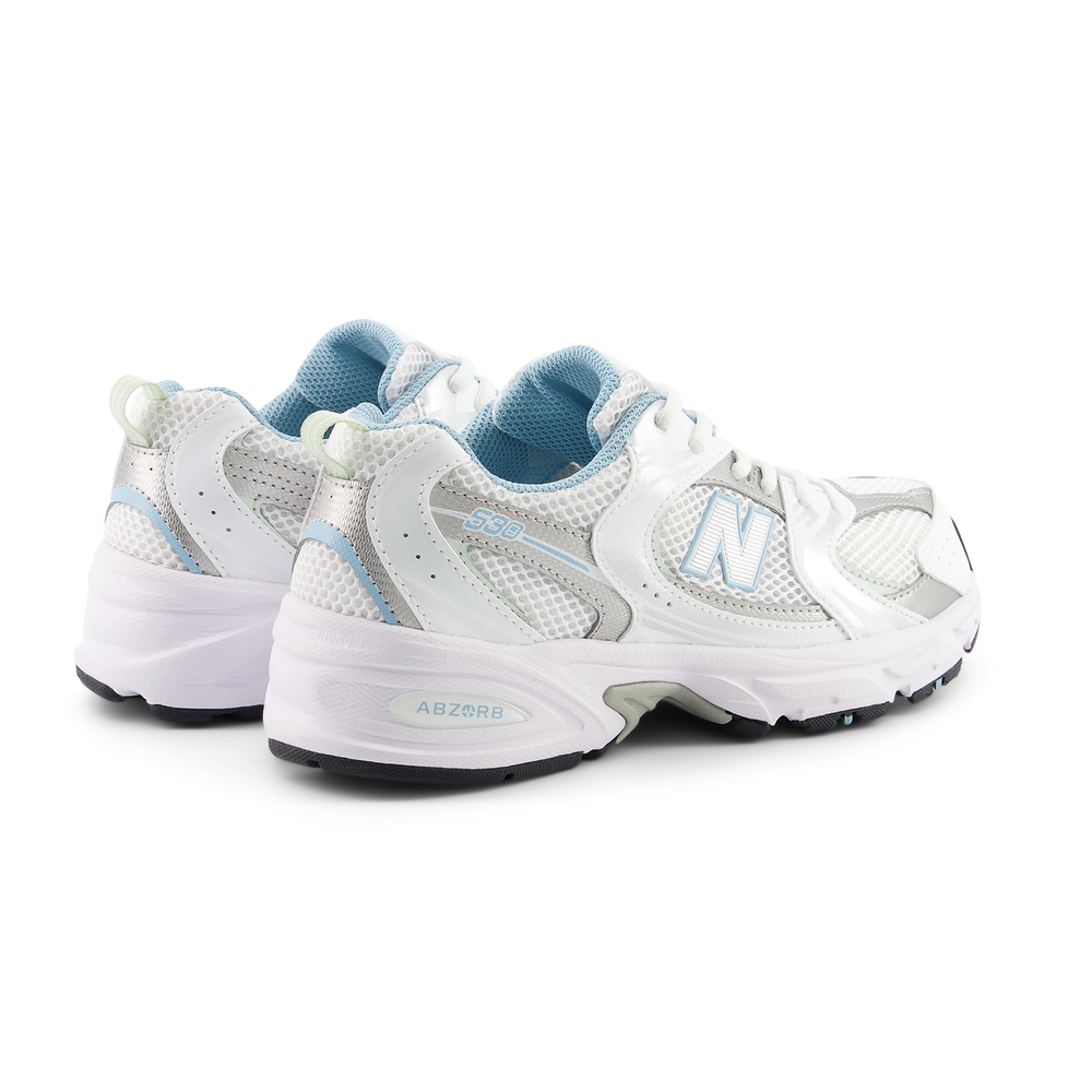 Dětské boty New Balance GR530GB – bílé