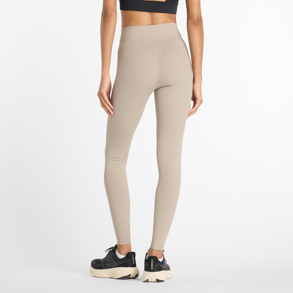 Dámské legíny New Balance WP53152ADS – béžové