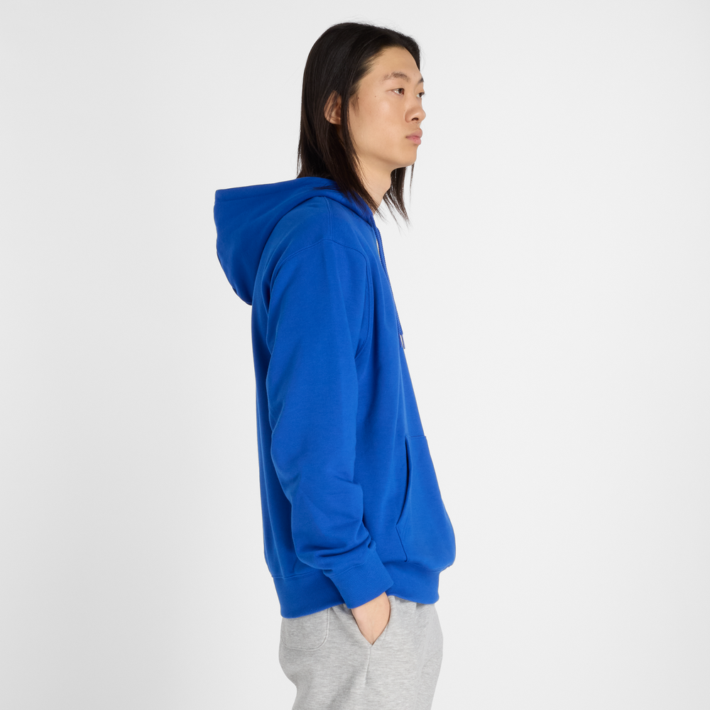 Pánská mikina New Balance MT41508BUM – modré