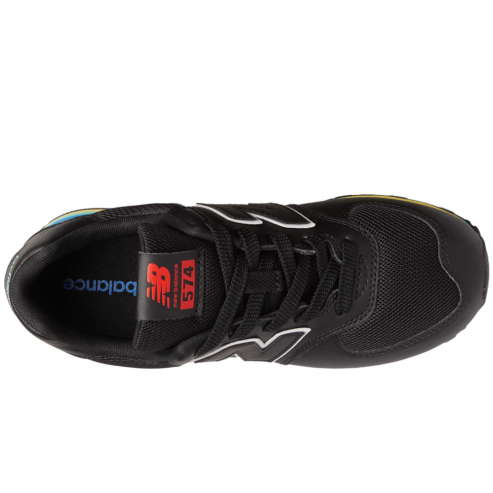 Dětské boty New Balance GC574KIF – černé