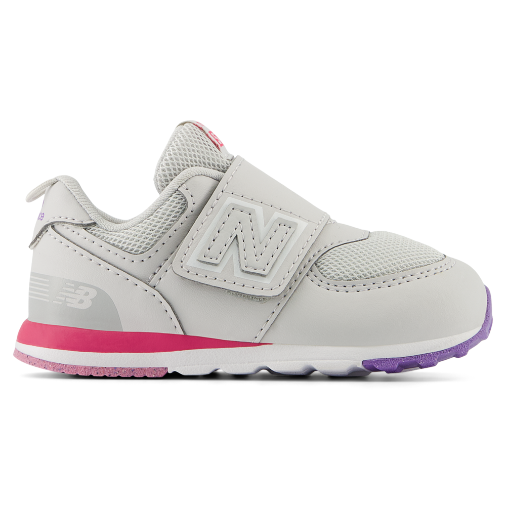 Dětské boty New Balance NW574KII – šedé