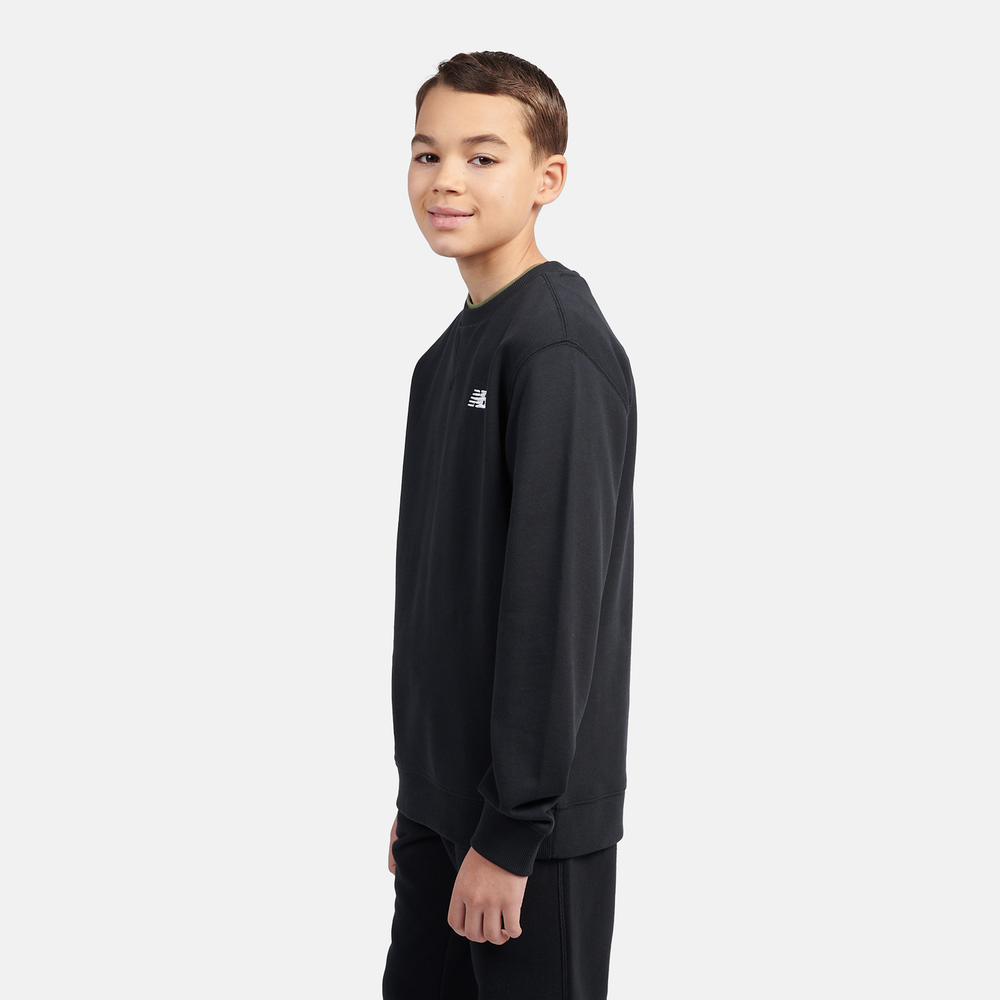 Dětská mikina New Balance LAKB0055BK – černé