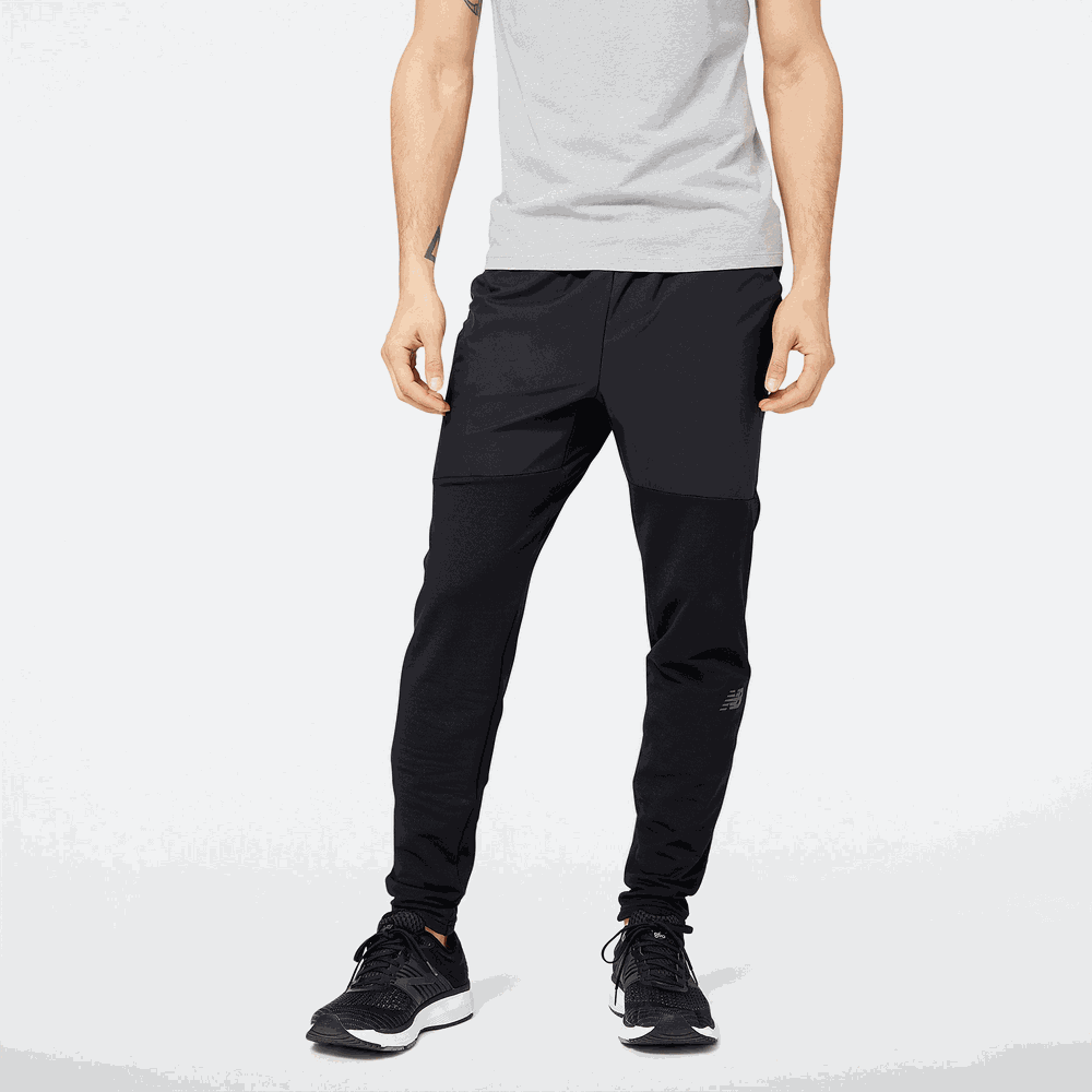 Pánské kalhoty New Balance MP23287BK – černé