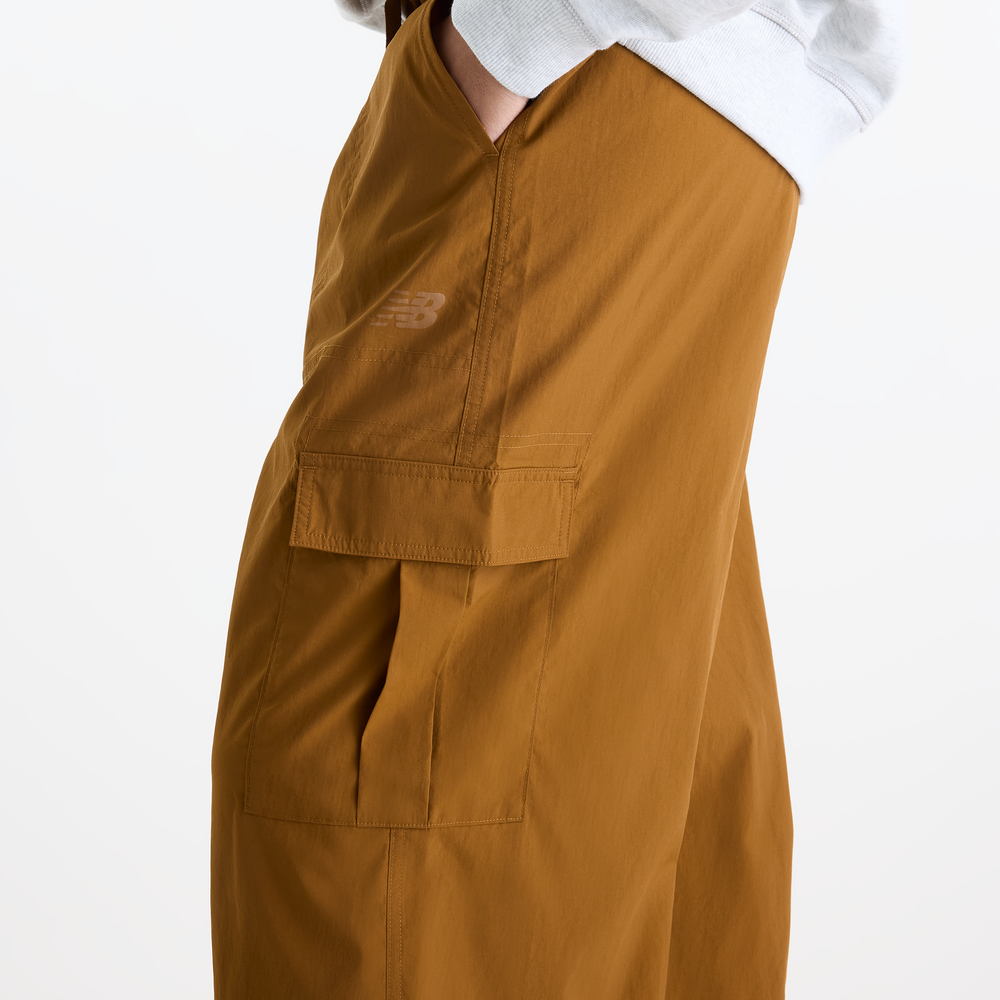 Dámské kalhoty New Balance Cargo – hnědý