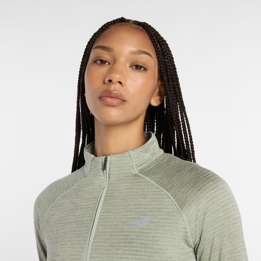 Dámská mikina New Balance WT43200GSH – zelené