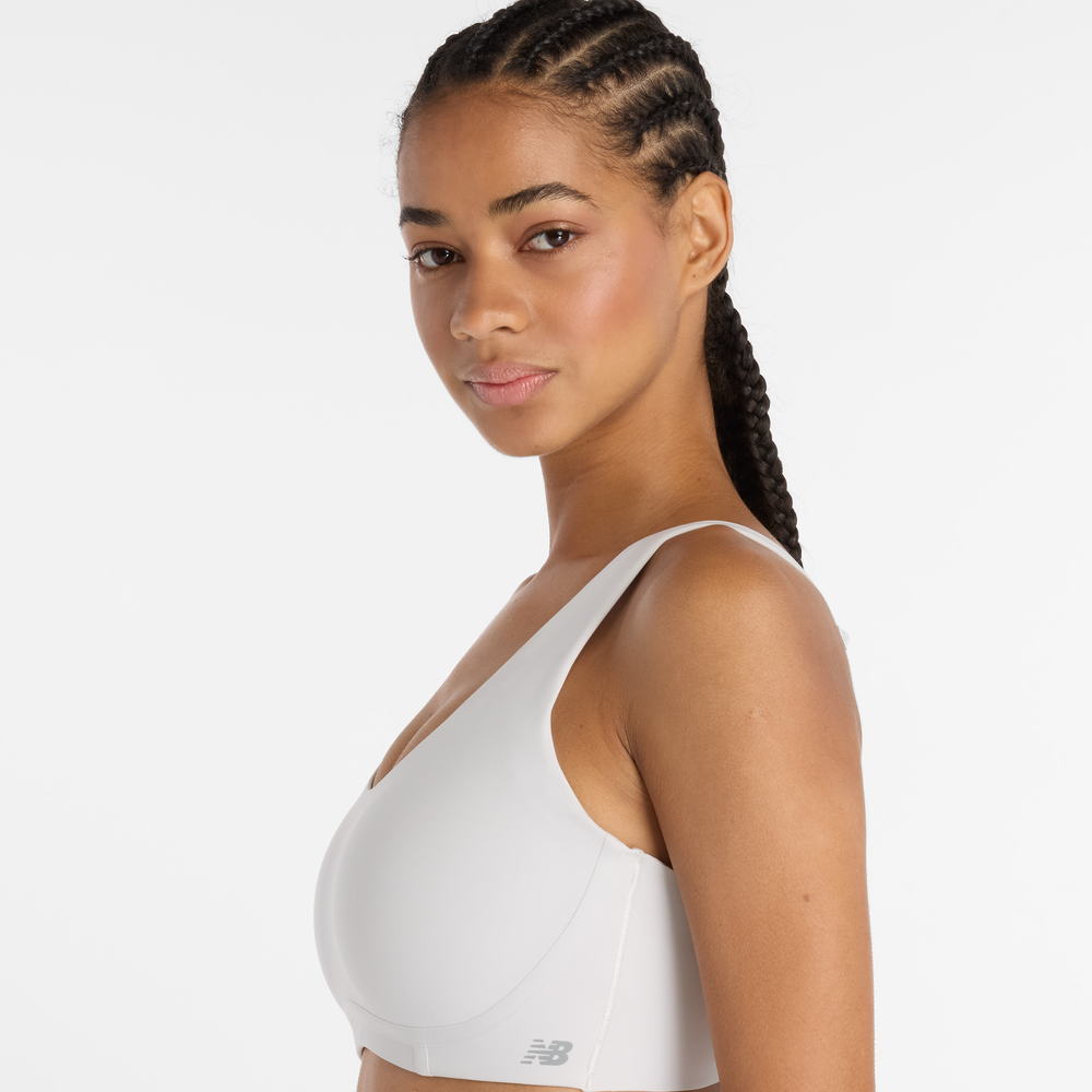 Sportovní podprsenka New Balance WB51052GYM – bílé