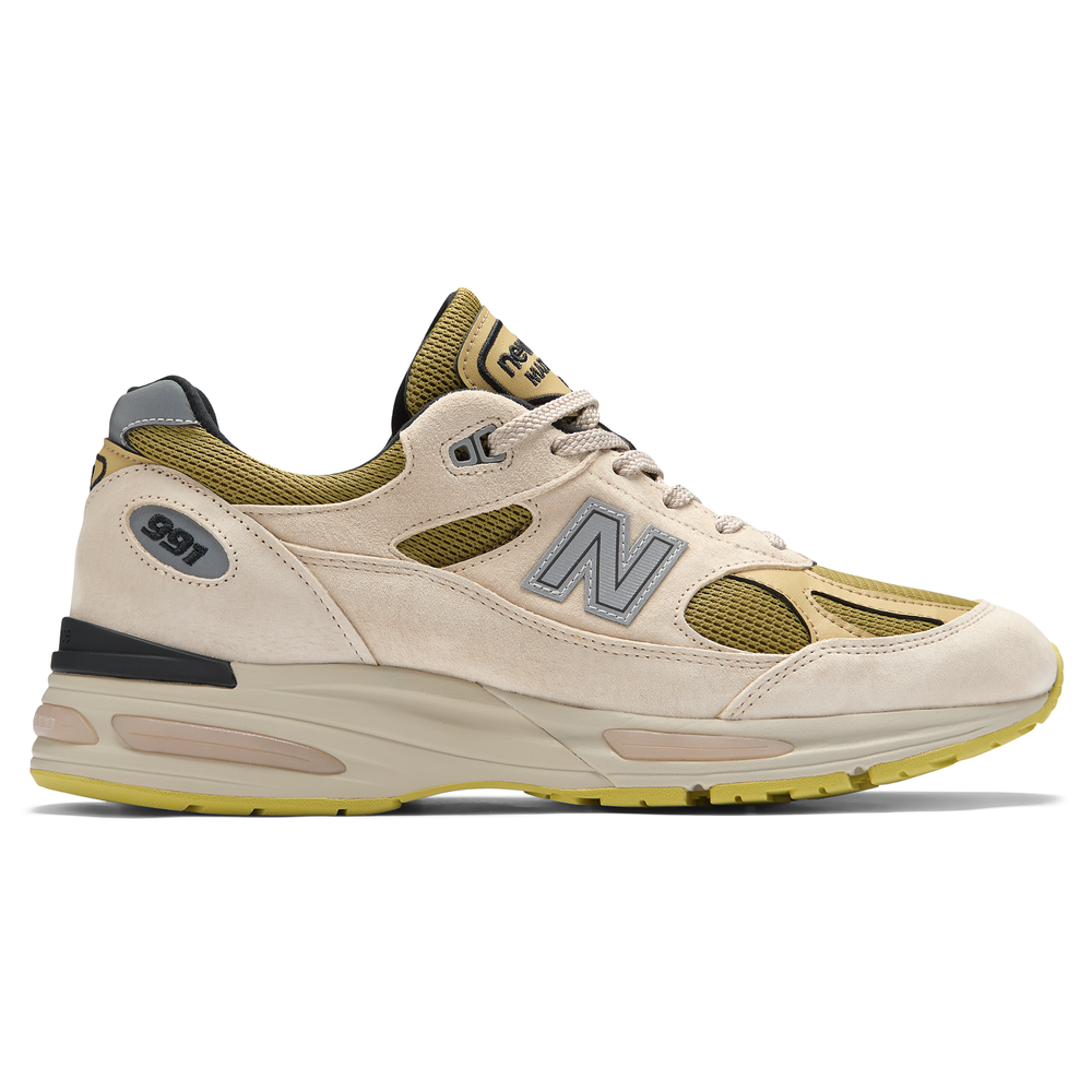 Unisex boty New Balance U991PW2 – béžové