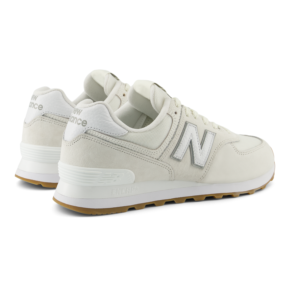 Unisex boty New Balance U574RAD – bílé