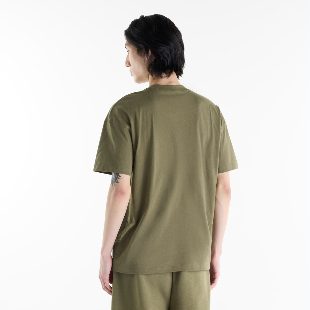 Pánské tričko New Balance Sport Linear Graphic – zelené