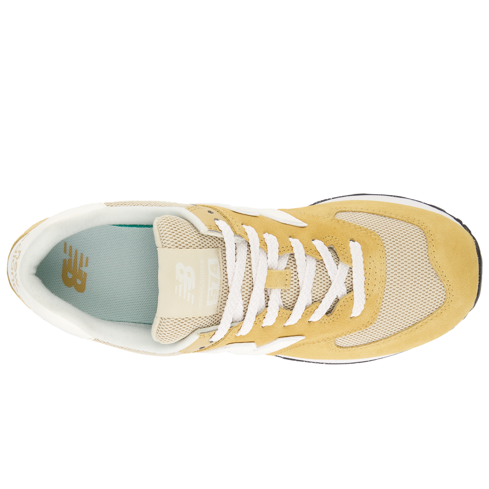 Boty unisex New Balance U574PBE – žluté