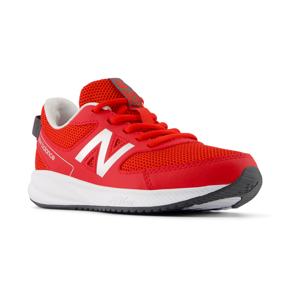 Dětské boty New Balance YK570TR3 – červené