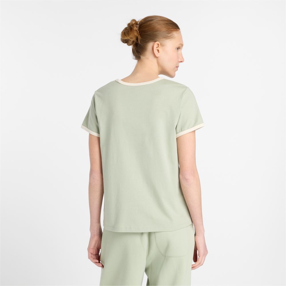 Dámské tričko New Balance WT53524GAS – zelené