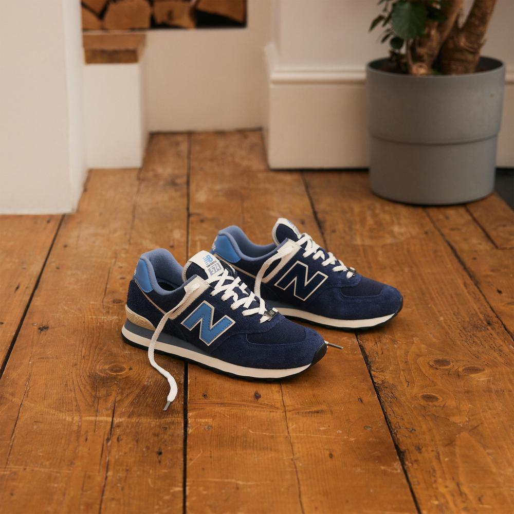Boty unisex New Balance U574EZ2 – tmavomodrá