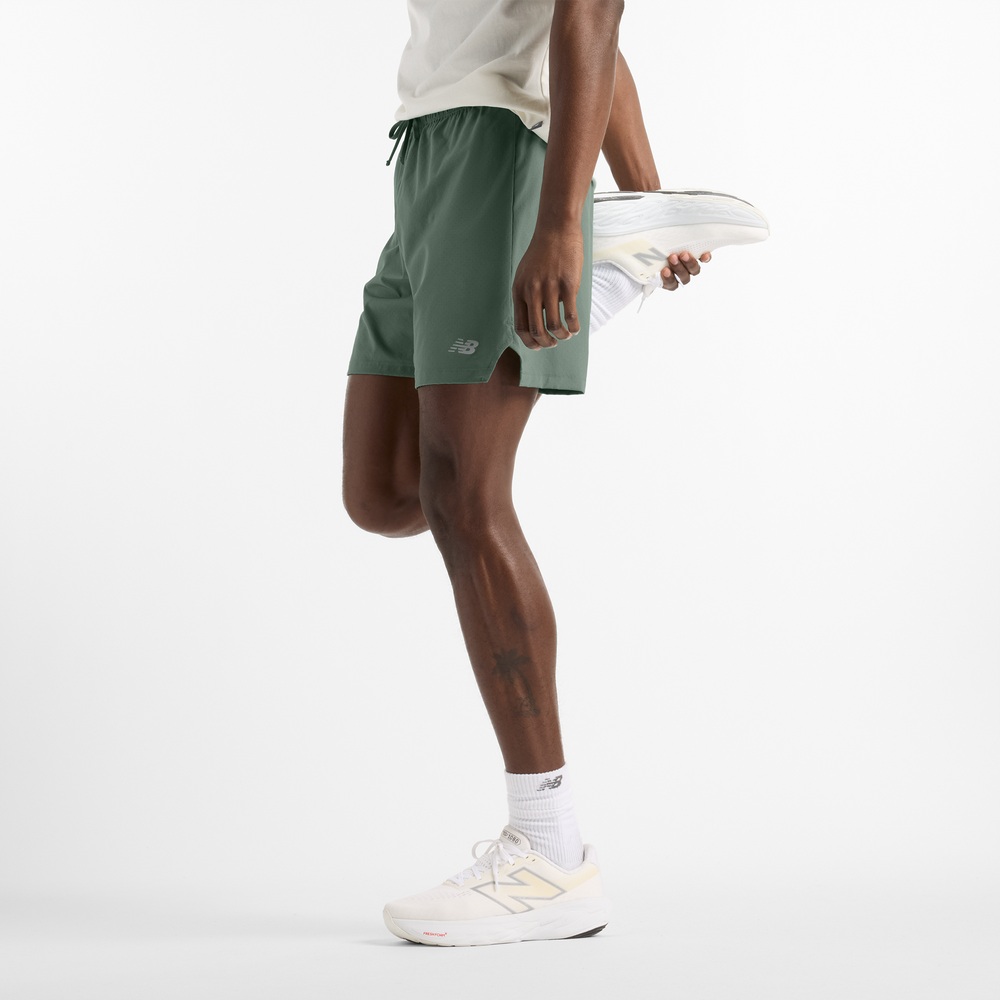 Pánské šortky New Balance MS41283DKJ – zelené