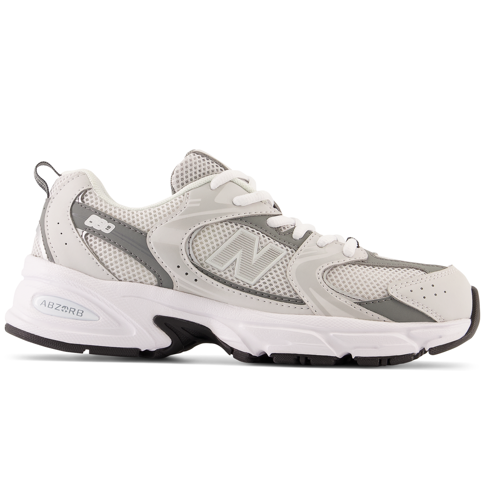 Dětské boty New Balance GR530CB – šedé