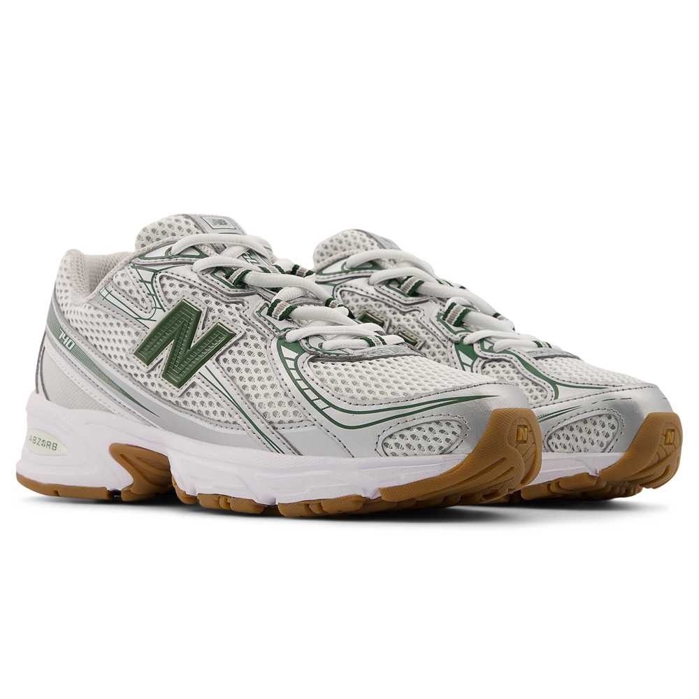 Dětské boty New Balance GR740SF – stříbrný