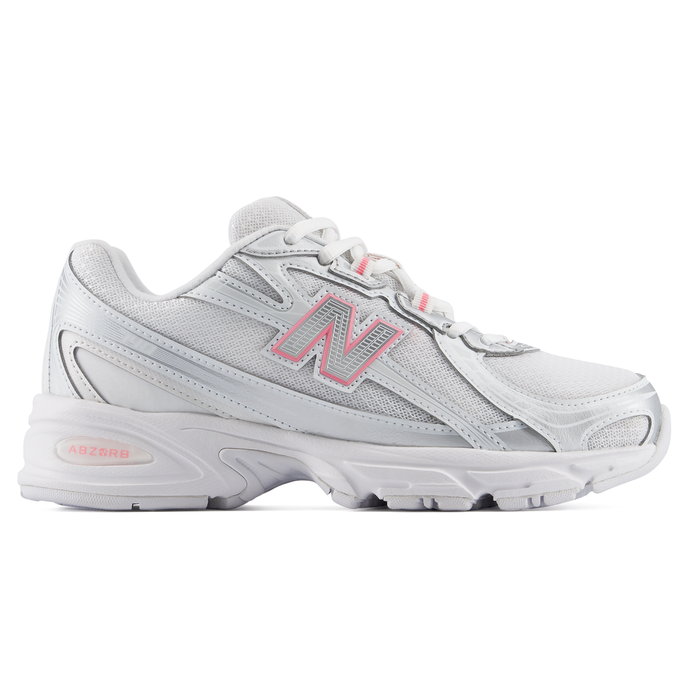 Dětské boty New Balance G7408M0 – bílé