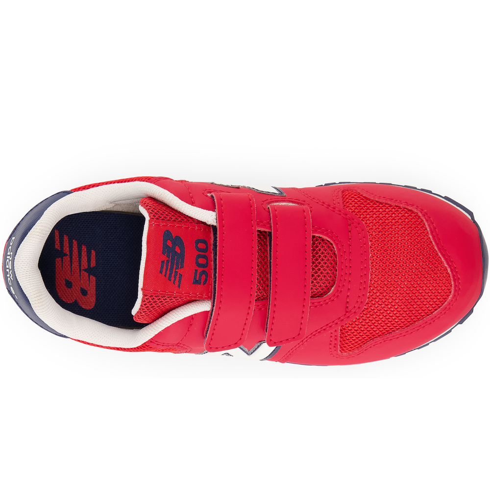 Dětské boty New Balance PV500TR1 – červené