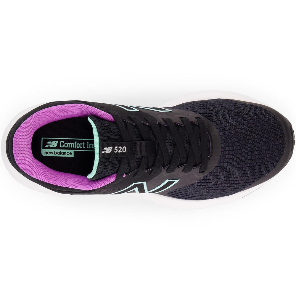 Boty na běhání New Balance W520CP7 – černé