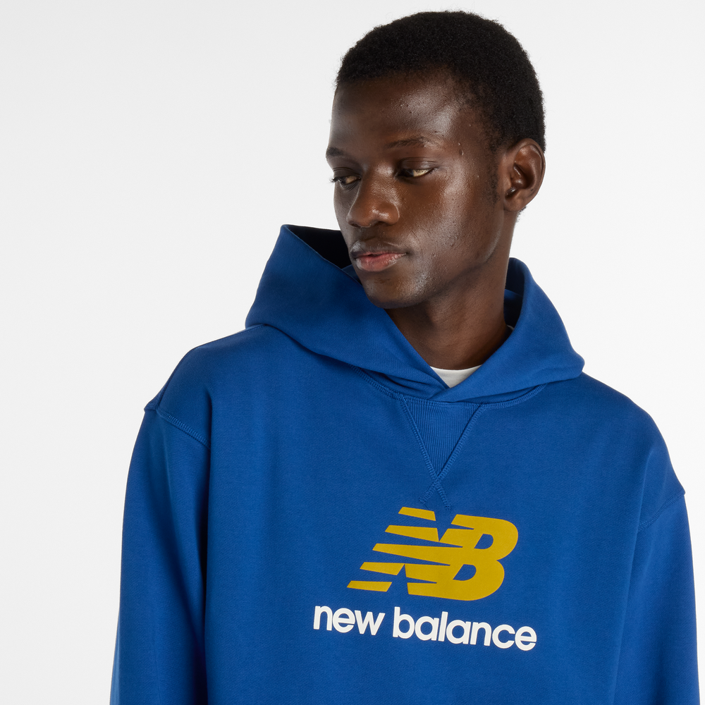 Pánská mikina New Balance MT51512GAB – modré