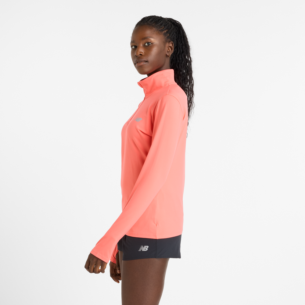 Dámská mikina New Balance WT41150DTR – oranžová