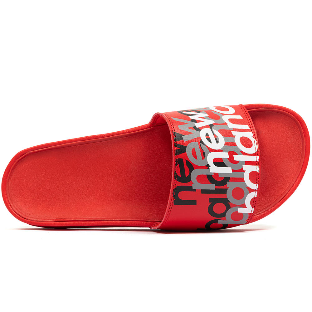 Pánské pantofle New Balance SMG200H3 – červené
